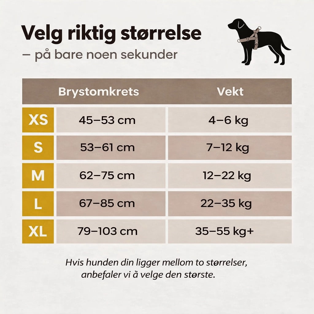 AntiDrag Hundesele
