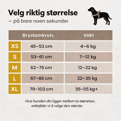 AntiDrag Hundesele